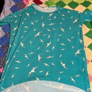 LuLaRoe seagull shirt